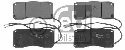 FEBI BILSTEIN 29043 - Brake Pad Set, disc brake Front Axle RENAULT TRUCKS