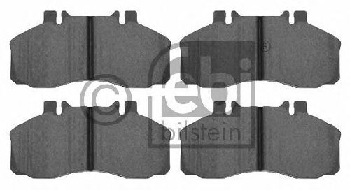 FEBI BILSTEIN 29065 - Brake Pad Set, disc brake Front Axle IVECO, MERCEDES-BENZ
