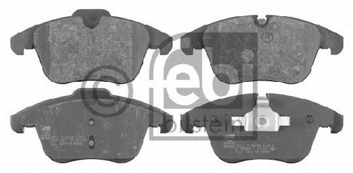 FEBI BILSTEIN 24123 - Brake Pad Set, disc brake Front Axle FORD, VOLVO, LAND ROVER