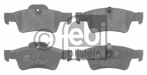 FEBI BILSTEIN 23923 - Brake Pad Set, disc brake Rear Axle MERCEDES-BENZ