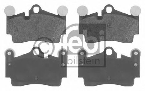 FEBI BILSTEIN 23694 - Brake Pad Set, disc brake Rear Axle AUDI, PORSCHE, VW