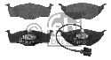 FEBI BILSTEIN 21868 - Brake Pad Set, disc brake Front Axle