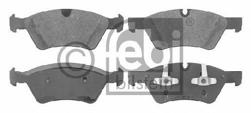 FEBI BILSTEIN 23922 - Brake Pad Set, disc brake Front Axle MERCEDES-BENZ