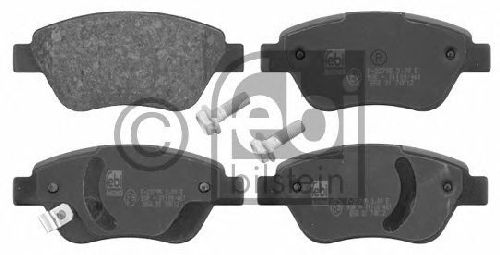 FEBI BILSTEIN 23707 - Brake Pad Set, disc brake Front Axle OPEL, VAUXHALL