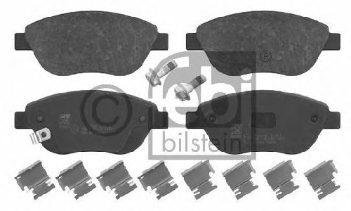 FEBI BILSTEIN 23981 - Brake Pad Set, disc brake Front Axle OPEL