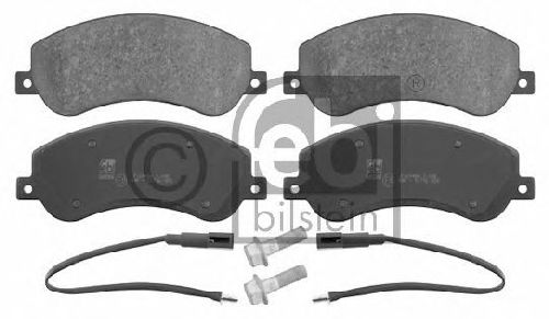 FEBI BILSTEIN 24484 - Brake Pad Set, disc brake Front Axle FORD, VW