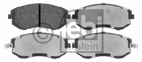 FEBI BILSTEIN 23865 - Brake Pad Set, disc brake Front Axle SUBARU