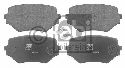 FEBI BILSTEIN 23314 - Brake Pad Set, disc brake Front Axle