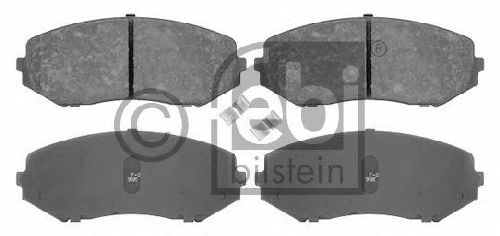 FEBI BILSTEIN 24346 - Brake Pad Set, disc brake Front Axle SUZUKI