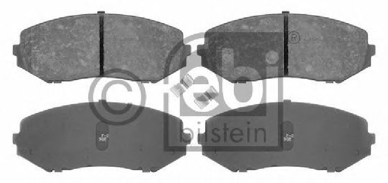 FEBI BILSTEIN 24346 - Brake Pad Set, disc brake Front Axle SUZUKI