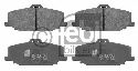 FEBI BILSTEIN 21142 - Brake Pad Set, disc brake Front Axle SUZUKI