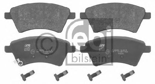 FEBI BILSTEIN 24391 - Brake Pad Set, disc brake Front Axle SUZUKI, FIAT