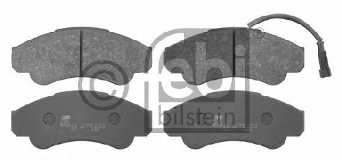 FEBI BILSTEIN 23919 - Brake Pad Set, disc brake Front Axle PEUGEOT, FIAT, CITROËN