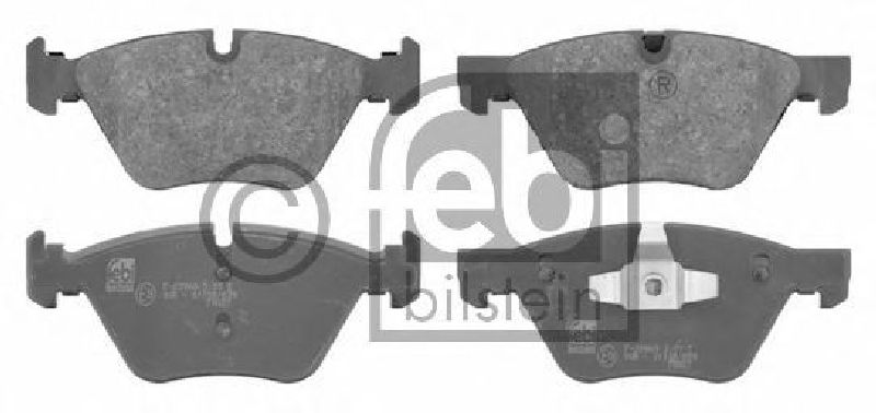 FEBI BILSTEIN 24096 - Brake Pad Set, disc brake Front Axle BMW