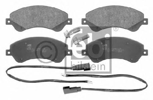 FEBI BILSTEIN 24485 - Brake Pad Set, disc brake Front Axle FORD