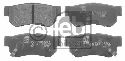 FEBI BILSTEIN 23543 - Brake Pad Set, disc brake Rear Axle