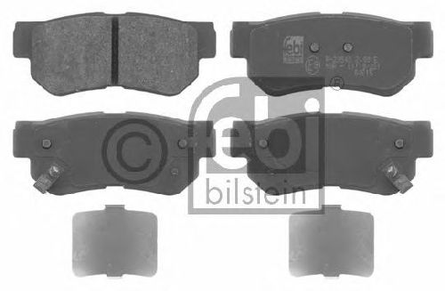 FEBI BILSTEIN 23543 - Brake Pad Set, disc brake Rear Axle HYUNDAI, KIA