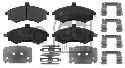 FEBI BILSTEIN 24031 - Brake Pad Set, disc brake Front Axle HYUNDAI