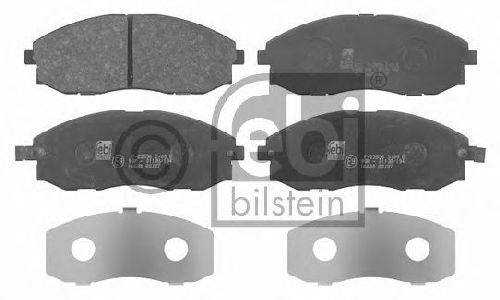 FEBI BILSTEIN 23536 - Brake Pad Set, disc brake Front Axle HYUNDAI