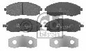 FEBI BILSTEIN 23536 - Brake Pad Set, disc brake Front Axle HYUNDAI