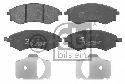 FEBI BILSTEIN 21725 - Brake Pad Set, disc brake Front Axle HYUNDAI