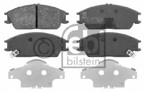FEBI BILSTEIN 21773 - Brake Pad Set, disc brake Front Axle HYUNDAI
