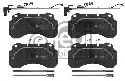 FEBI BILSTEIN 29100 - Brake Pad Set, disc brake Front Axle RENAULT TRUCKS