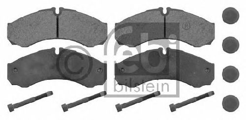 FEBI BILSTEIN 29121 - Brake Pad Set, disc brake Front Axle