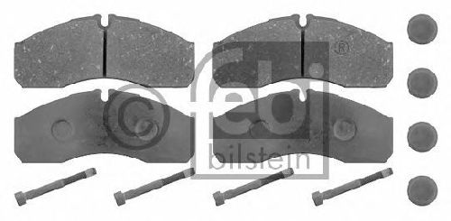 FEBI BILSTEIN 29160 - Brake Pad Set, disc brake Front Axle