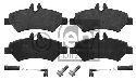 FEBI BILSTEIN 29190 - Brake Pad Set, disc brake Rear Axle MERCEDES-BENZ