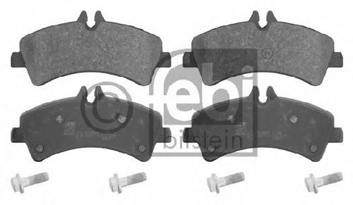 FEBI BILSTEIN 29217 - Brake Pad Set, disc brake Rear Axle MERCEDES-BENZ, VW