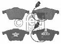 FEBI BILSTEIN 23763 - Brake Pad Set, disc brake Front Axle AUDI