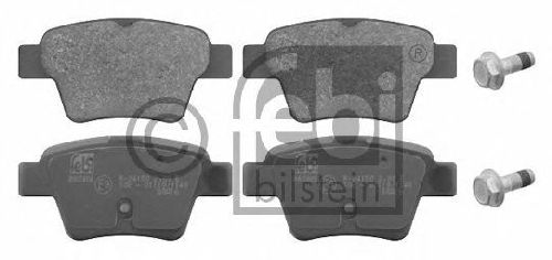 FEBI BILSTEIN 24150 - Brake Pad Set, disc brake Rear Axle CITROËN, PEUGEOT