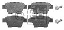 FEBI BILSTEIN 24150 - Brake Pad Set, disc brake Rear Axle CITROËN, PEUGEOT