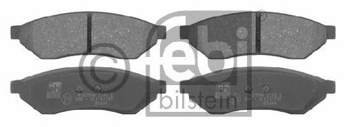 FEBI BILSTEIN 23994 - Brake Pad Set, disc brake Rear Axle DAEWOO, CHEVROLET