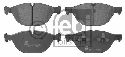 FEBI BILSTEIN 24172 - Brake Pad Set, disc brake Front Axle BMW