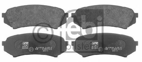 FEBI BILSTEIN 23539 - Brake Pad Set, disc brake Rear Axle TOYOTA