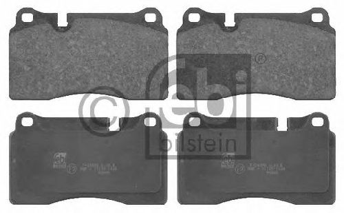 FEBI BILSTEIN 24098 - Brake Pad Set, disc brake Front Axle VW