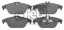 FEBI BILSTEIN 24253 - Brake Pad Set, disc brake Rear Axle MERCEDES-BENZ