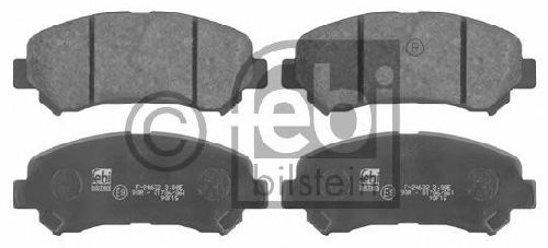 FEBI BILSTEIN 24632 - Brake Pad Set, disc brake Front Axle NISSAN