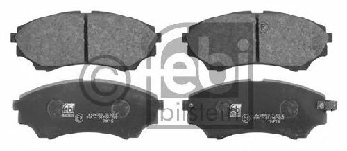 FEBI BILSTEIN 24353 - Brake Pad Set, disc brake Front Axle FORD, MAZDA