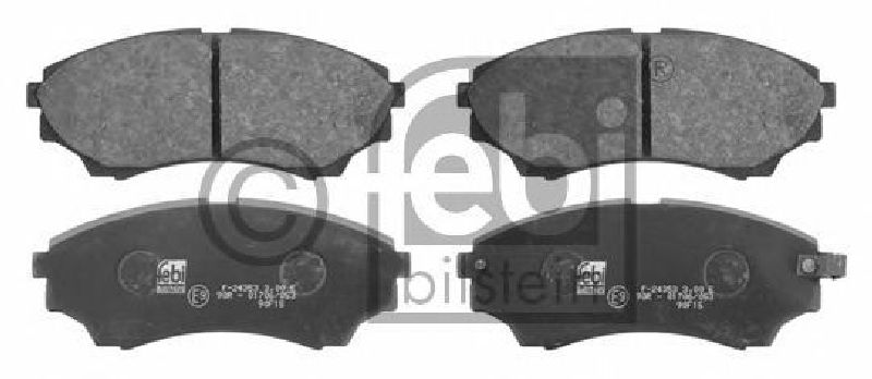 FEBI BILSTEIN 24353 - Brake Pad Set, disc brake Front Axle FORD, MAZDA