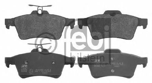 FEBI BILSTEIN 23482 - Brake Pad Set, disc brake Rear Axle RENAULT, OPEL, SAAB