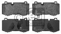 FEBI BILSTEIN 23960 - Brake Pad Set, disc brake Front Axle MERCEDES-BENZ