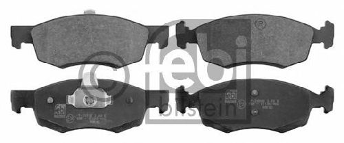 FEBI BILSTEIN 24673 - Brake Pad Set, disc brake Front Axle DACIA