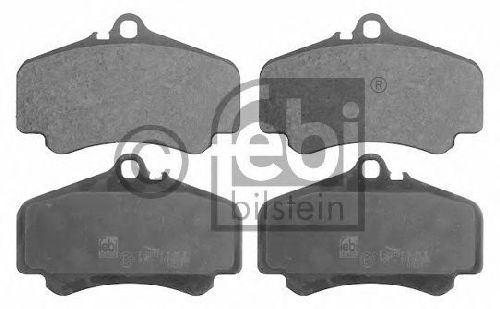 FEBI BILSTEIN 23139 - Brake Pad Set, disc brake Front Axle PORSCHE