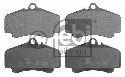 FEBI BILSTEIN 23139 - Brake Pad Set, disc brake Front Axle PORSCHE