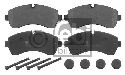 FEBI BILSTEIN 29200 - Brake Pad Set, disc brake Front Axle MERCEDES-BENZ, VW