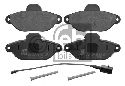 FEBI BILSTEIN 21436 - Brake Pad Set, disc brake Front Axle FIAT, FORD