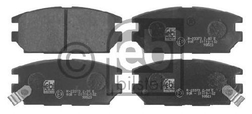 FEBI BILSTEIN 23373 - Brake Pad Set, disc brake Rear Axle